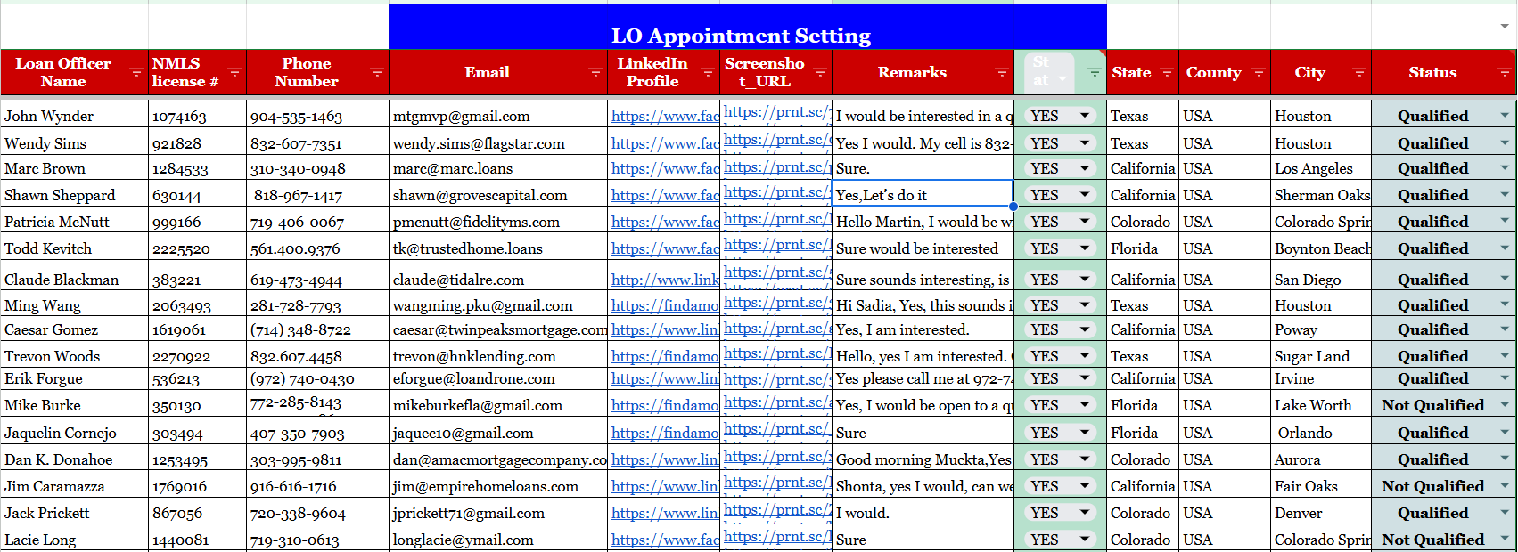 Real Estate Leads